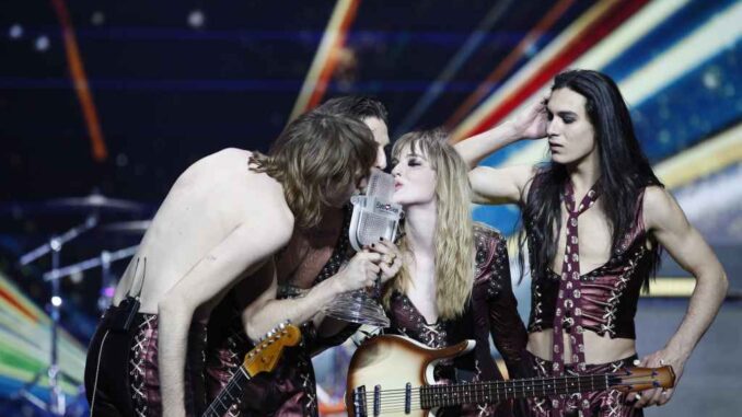 Maneskin - Zitti e uoni - Eurovision song contest
