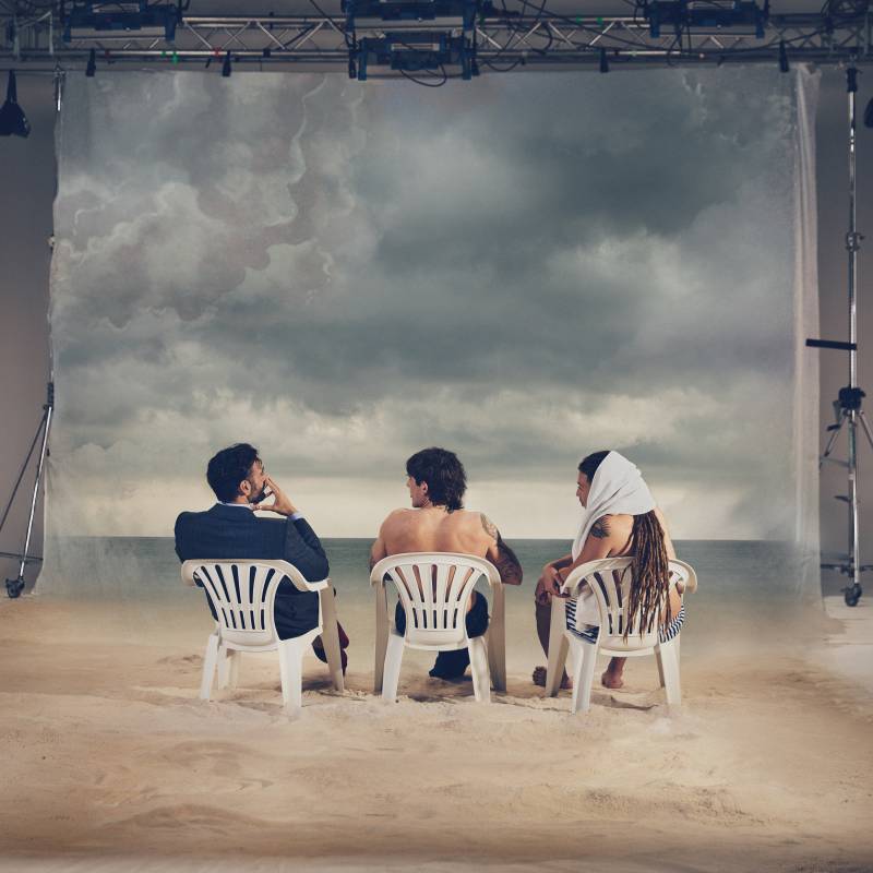 Marco Mengoni feat. Sayf, Rkomi - Sto bene al mare