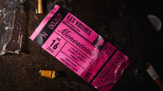 Les Votives - a minute a moment