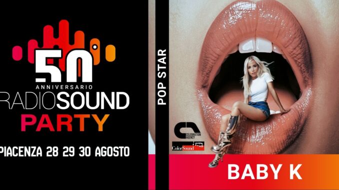 Baby k Piacenza Radio Sound Party