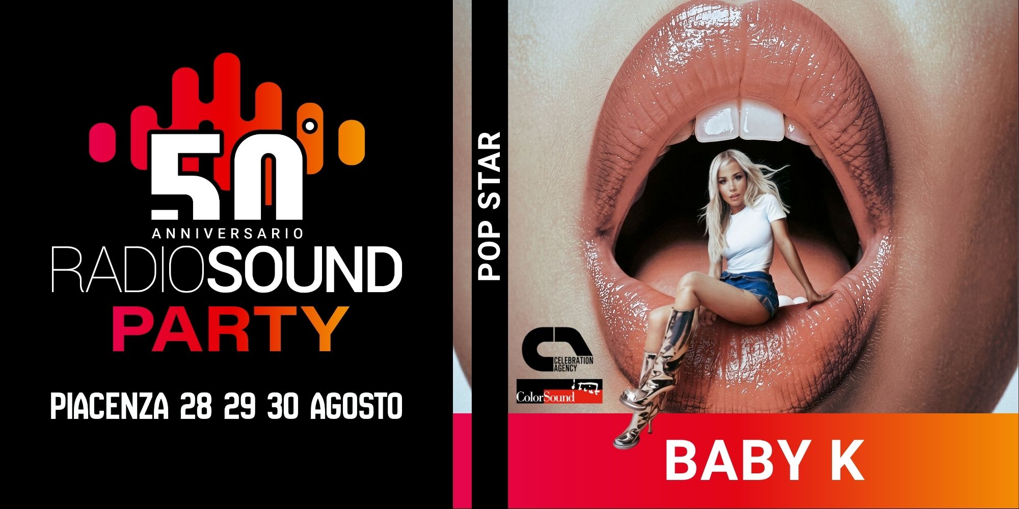Baby k Piacenza Radio Sound Party